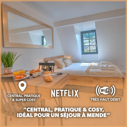 Le Rustique - Netflix/Wi-fi Fibre - Séjour Lozère - Location saisonnière - Mende
