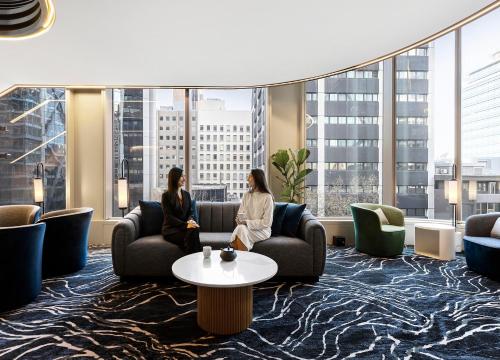Shared lounge/TV area, Citadines Walker North Sydney in North Sydney