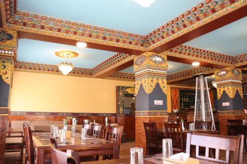Restaurang, Hotel De Purang in Muktinath
