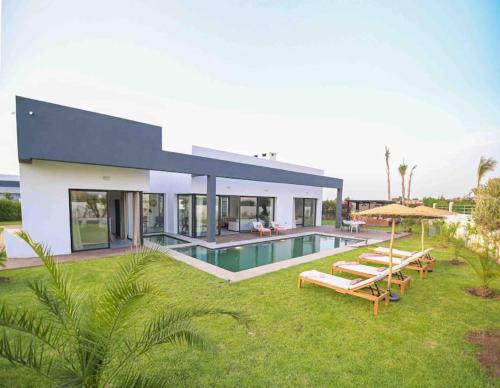 Villa Alanaé avec piscine chauffée - Accommodation - Marrakech