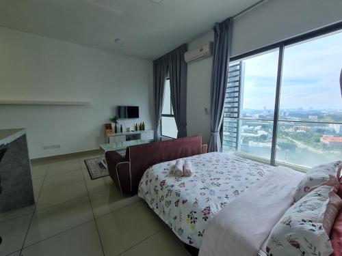 사이버자야의 스튜디오 아파트먼트 (44m², 프라이빗 욕실 1개) (Cyberjaya | Modern Studio at Cybersquare!) in 사이버자야