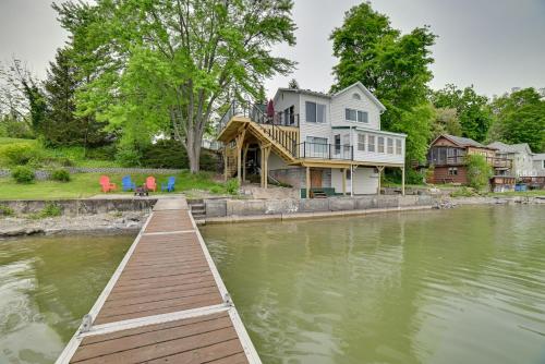 Family-Friendly Cayuga Lake Retreat with Dock!