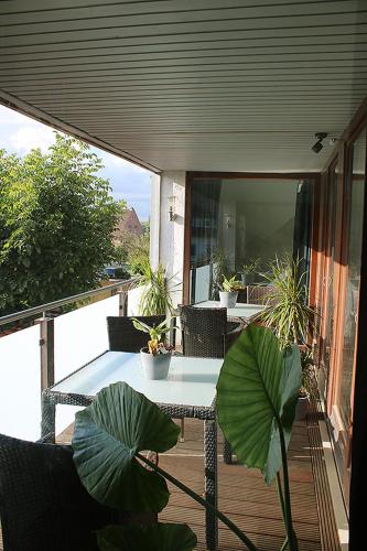 Altan/terrasse, Messe- und Gästezimmer Hildesheim (Messe- und Gastezimmer Hildesheim) in Harsum