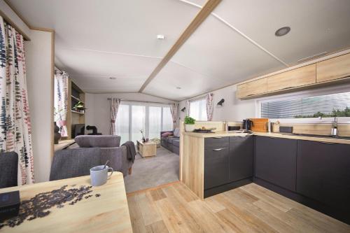 bucătărie, Lomond Woods Holiday Park in Balloch