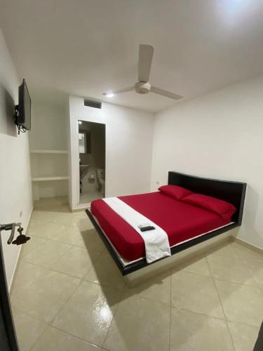 1 double bed