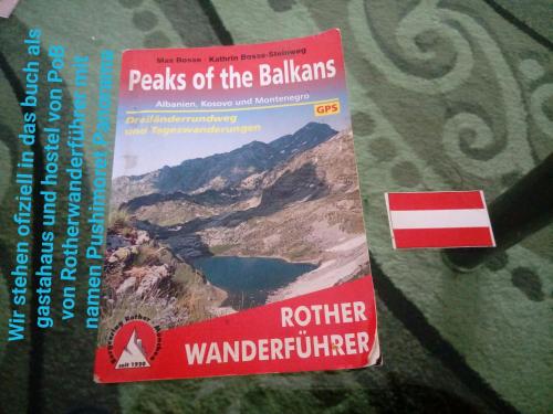 Peaks of the Balkans Trail 192 km -- Hostel Panorama --