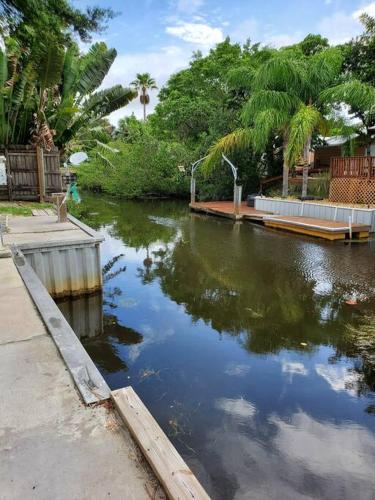 Palm Harbor Waterfront with pool & Game room