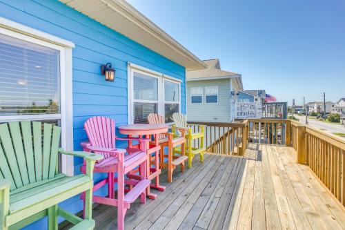 Surf City Vacation Rental Steps to Beach!