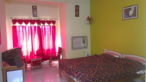 1 double bed