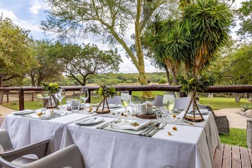 Ételek és italok, Phelwana Game Lodge in Thornybush vadrezervátum