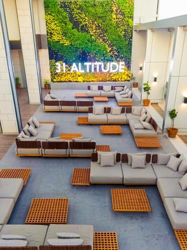 Balcony/terrace, Calma 31 Apartment in Makassar