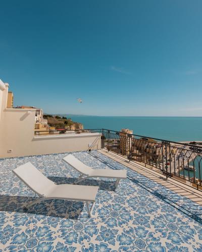 陽台/露台, Domus Maris Relais Boutique Hotel in 夏卡