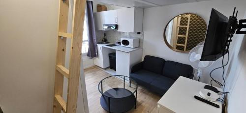 Studio mezzanine proche Zenith - Paris 19 - 2P