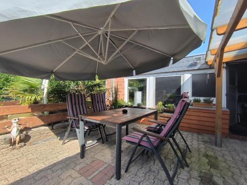 Viesnīcas āriene, Ferienwohnung Mohnkopf - Unterkunft für 2 bis 3 Personen mit Terrasse (Ferienwohnung Mohnkopf - Unterkunft fur 2 bis 3 Personen mit Terrasse) in Jerrishoe