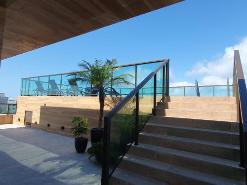 شرفة/ تراس, Green Porto Flat 301 Centro - Piscinas Naturais in Porto De Galinhas City Center