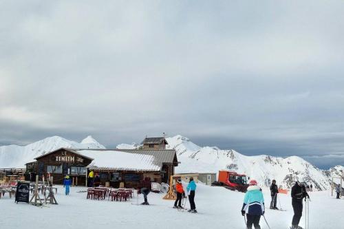 T2 + coin montagne - Wifi/Piscine - Les Orres 1800, Les Orres (foto 9)