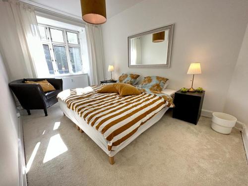 Cozy Apartament very Central Copenhagen 2 bedroom 1 livingroom with sofabed