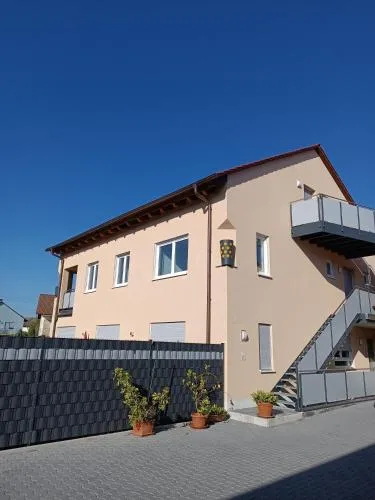 Weinrebenblick in Maikammer, Deutschland