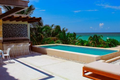 Therasia Luxury beachfront retreat in Telchac Puerto, Mexico