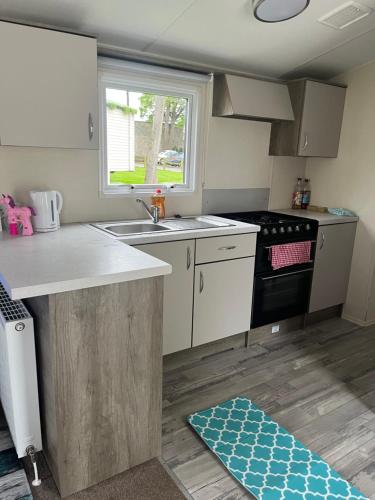 Haggerston castle caravan rental. Annie's den