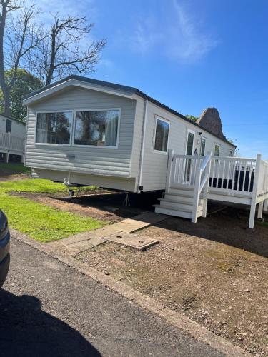 Haggerston castle caravan rental. Annie's den