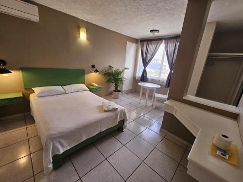 1 double bed