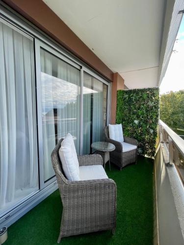 Evian appartement confort Vue lac et parking privé