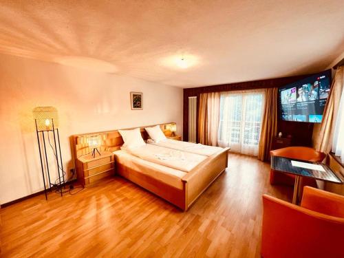 Apartment with balcony and Panoramic Views of Alps in Klosters Serneus, Schweiz