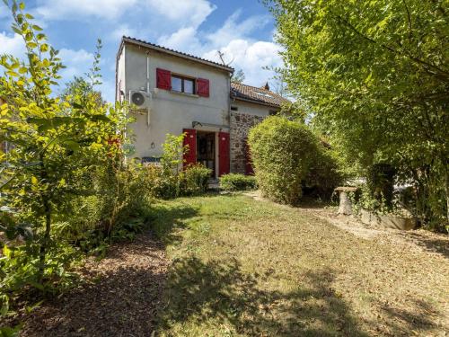 Stone country house in Rouy with private pool