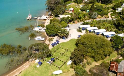 Exterior view, Boatsheds on the Bay, Waiheke Island in Waiheke Island