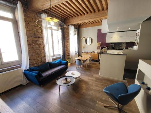 Superbe appartement Coeur Croix Rousse - Location saisonnière - Lyon