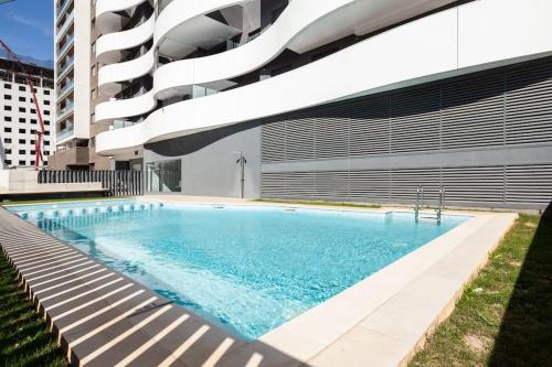 Precioso apartamento en residencial con piscina