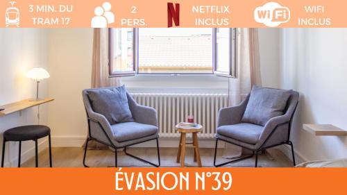 ZenBNB - Évasion - Colocation - Ch 39 - Proche Transport - Pension de famille - Annemasse