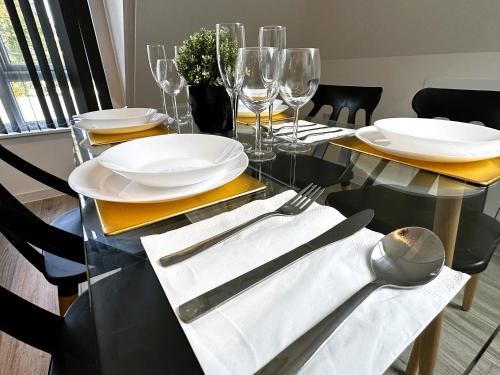 Létesítmények, Paradigm Court, Modern 1-Bedroom Apartment, Oxford in Dél-Kidlington