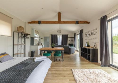 LE CRESPYS - Studio moderne, 30min Toulouse et Montauban, cadre champêtre