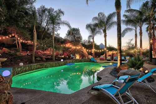 Boho Chic Malibu Retreat Estate Salt Pool + Yoga in Malibu, USA