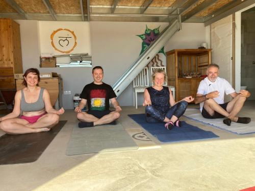 Yoga Session at Yoga Farm