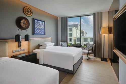 Guest room, 2 Double room in Four Points by Sheraton Phuket Patong Beach Resort