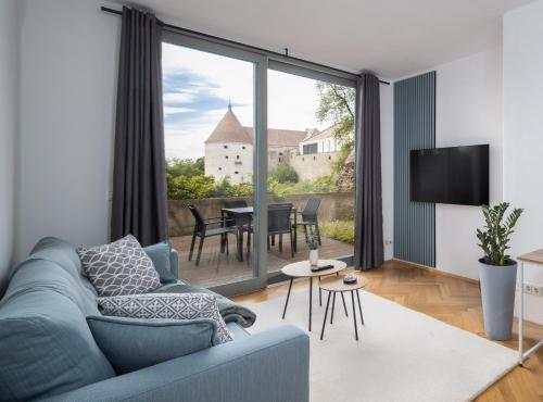 Design Apartment in der Altstadt Bautzen mit Terrasse und fantastischem Ausblick in Bautzen, Deutschland