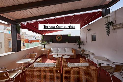 Balkon/teras, El Sueño de Alejandra Apartments in Gran Canaria