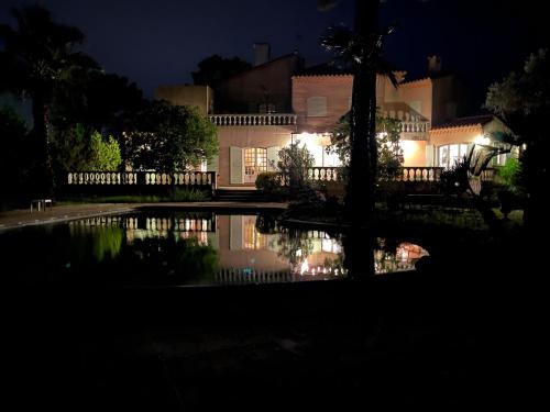 Exterior view, Villa Grand Cedre in Eoures