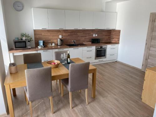 virtuve, Apartmán Nové Hutě Šumava (Apartman Nove Hute Sumava) in Nove Hute