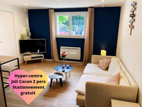 VILLA GABY~ 2 pers ~ Hypercentre - Location saisonnière - Pau