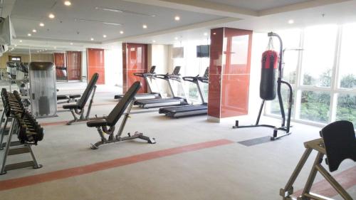 Mactan Newtown A by HiveRooms - 피트니스 센터