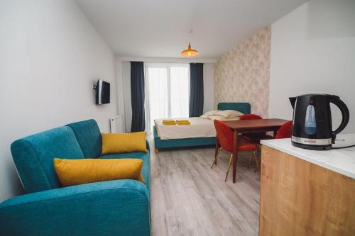 1 double bed, 1 sofa bed