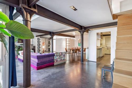 Industrial loft near the center of Ghent