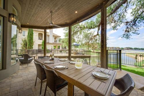 Luxury Lakeside Villa with Lake LBJ Access, Electric Boat Lift, & Countless Amenities in Horseshoe Bay, USA