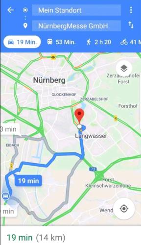 Near Messe and Playmobil Funpark between Nürnberg and Schwabach , Free parking , Netflix , 24h Self Check-in