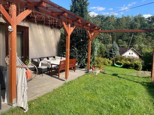 ระเบียง/ชานเรือน, Apartmán Beruška (Apartman Beruska) in เซลิฟ