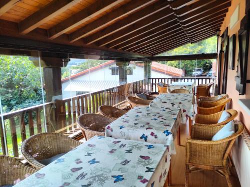 Erkély/terasz, Casa Rural Maidanea in Hondarribia